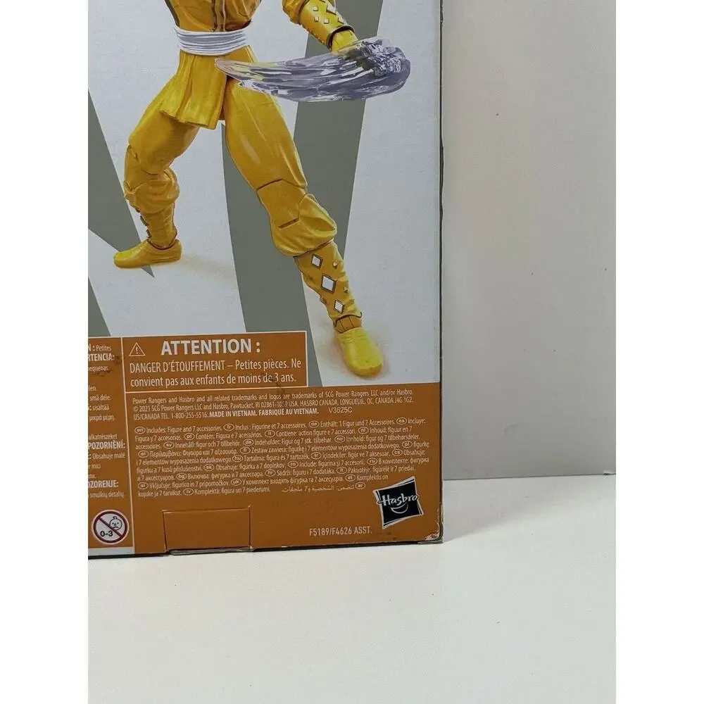 Hasbro Power Rangers Yellow Ranger Lighting Collection - Picture 9 of 12